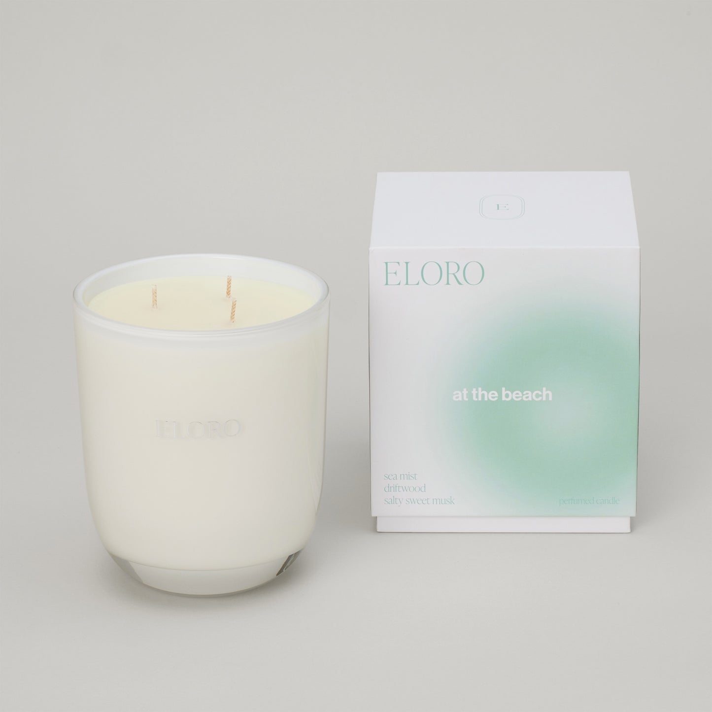 at the beach scented candle