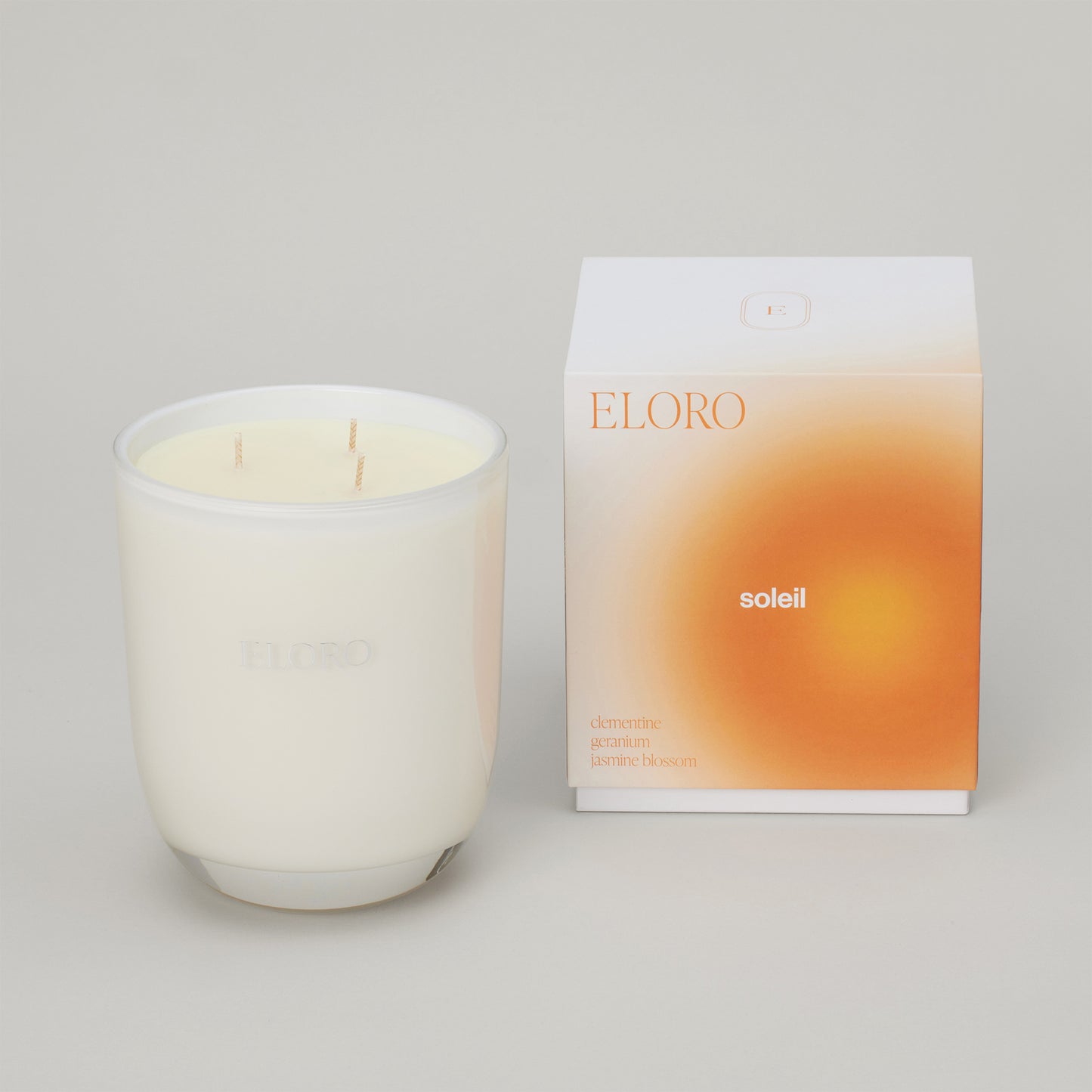 soleil scented candle