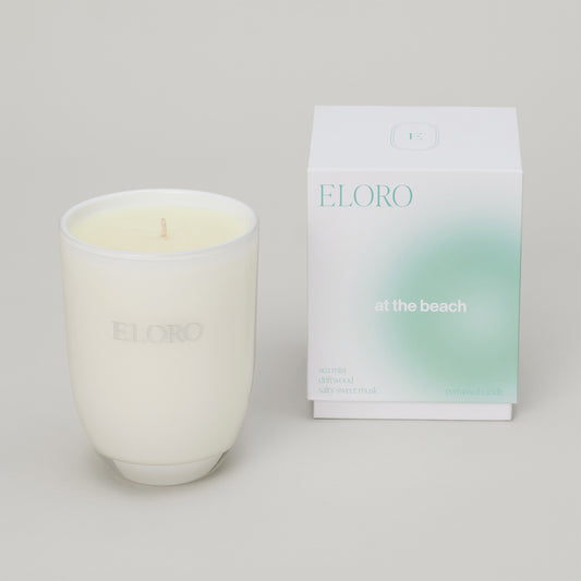at the beach scented candle