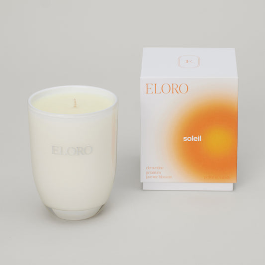 soleil scented candle