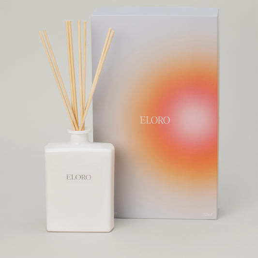 modern holiday pine reed diffuser